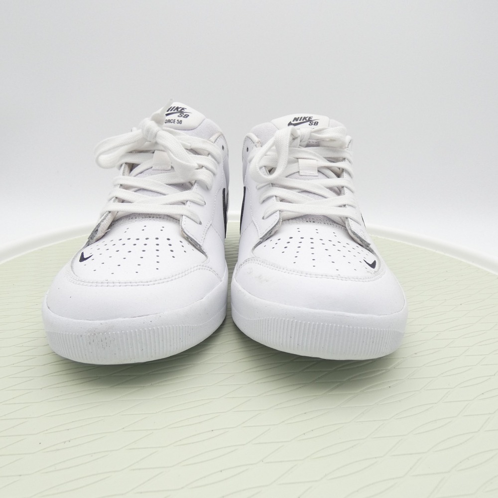 Nike SB Force 58 Premium DH7505-101 Mens US 10 Skateboard Shoes White Sneakers - Picture 2 of 10